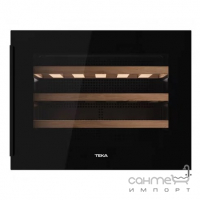 Встраиваемый холодильник для вина на 24 бутылки Teka Maestro RVI 10024 113600009 черное стекло