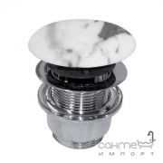 Донный клапан для раковины Cielo Shiu  PIL01CS (Carrara Statuario) каррарский мрамор