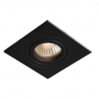 Квадратный врезной точечный светильник Friendlylight Lion S FL1017 черный