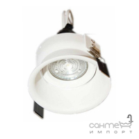 Круглый врезной точечный светильник Friendlylight Drep FL1070 белый