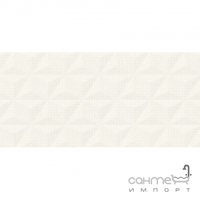 Настенная плитка с декором Cersanit Good Look White Geo SRT 590x290 (треугольники)