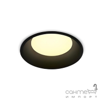 Круглый врезной точечный LED-светильник Friendlylight Orbital LED 10W 3000K FL1076 черный