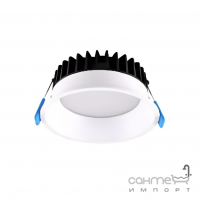Круглый врезной точечный LED-светильник Friendlylight Orbital LED 15W 3000K FL1078 белый