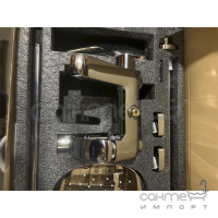Душевая стойка со смесителем для ванны Gappo G2450-8 хром