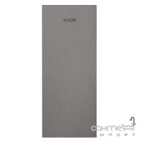 Декоративная накладка для смесителей Axor MyEdition Plate 245 Metal 47904340 черный хром браш