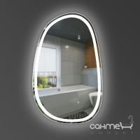 Асиметричне дзеркало з LED-підсвічуванням Devit Style 500x800 5415080