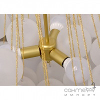 Підвісна люстра Freindlylight Bulb Gold FL5039 золото/матовий пластик