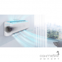 Инверторный кондиционер Samsung Nordic Wi-Fi AI Auto Cooling AR12TXFYBWKNEE белый