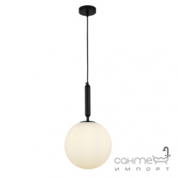 Подвесной светильник с круглым плафоном Friendlylight Berry A Black FL3029 черный/белое стекло