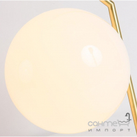 Подвесной светильник с круглым плафоном Friendlylight IC FL3110 золото/белое стекло