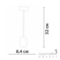 Настольная лампа с USB-выходом Friendlylight Clyde 2W 3000/4000/6000K IP44 1800 mAh FL8005 черная