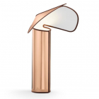 Настільна лампа з розсіювачем у формі капюшона Friendlylight Hood S FL9007 рожеве золото