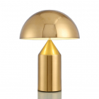 Настільна лампа з абажуром Friendlylight Gubi FL8037 золото