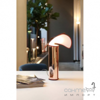 Настольная лампа с рассеивателем в форме капюшона Friendlylight Hood S FL9007 розовое золото