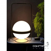 Настільна лампа у формі кулі Friendlylight Palma TL 2x6W 3000K FL8026 чорна/біла