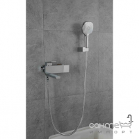 Змішувач для ванни з душовим гарнітуром FAOP A3209 хром