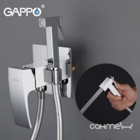 Гігієнічний душ прихованого монтажу Gappo G7207-8 31883 хром/білий