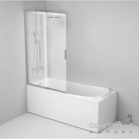 Шторка для ванни AM.PM Like WU80S-100PS-150MT хром/прозоре скло