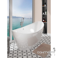 Овальна окрема ванна Amidicon Capri 170 біла глянсова