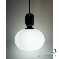 Підвісний світильник із скляним абажуром Nordlux Notti 2011003003 метал mocha/біле скло