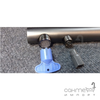 Змішувач для кухні з виливом для фільтрованої води Gappo G43752-21 графіт
