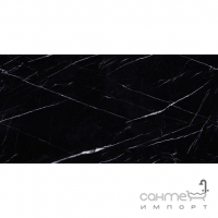 Керамогранит под мрамор Stevol Marquina Black 1200x600