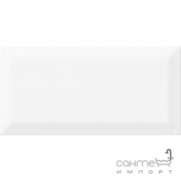 Настенная плитка моноколор Almera Biselado White GMS1201B 200x100