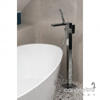 Смеситель для ванны напольный KFA Armatura Logon Chrome 5135-510-00 хром