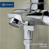 Змішувач для ванни KFA Armatura Abasha 5234-010-00 хром