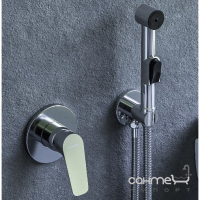 Гигиенический душ с смесителем скрытого монтажа Damixa Origin Bit 777510000 хром