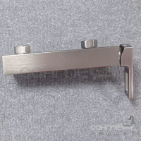 Змішувач для ванни з душовим гарнітуром Gappo Futura G3217-9 збройна сталь