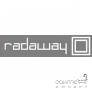Заглушка стабилизатора Radaway L 240x160 6/8 мм 004-010000654 черная