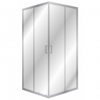 Квадратна душова кабіна Eger Viz CC 599-006СС/1 профіль хром/прозоре скло