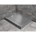 Прямокутний душовий акриловий піддон Radaway Doros F Compact Stone Anthracite 1300x800 SDRFP1380-05-64S