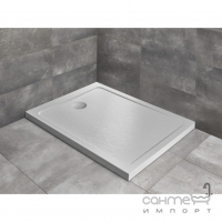 Прямокутний душовий акриловий піддон Radaway Doros F Stone White 1500x900 SDRF1590-01-04S білий камінь