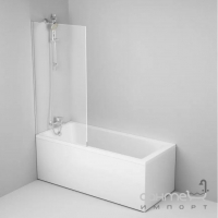 Шторка для ванны AM.PM Gem WU90BS-080-140CT хром/прозрачное стекло