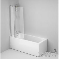 Шторка для ванны AM.PM Gem WU90BS-D3W5-140CT хром/прозрачное стекло