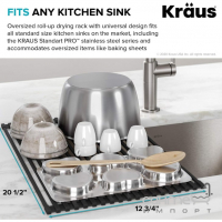 Сушарка для кухонних мийок Kraus KRM-10