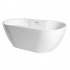Овальна окремостояча ванна Besco Navia 1400x750 біла