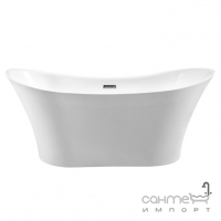 Овальная отдельностоящая ванна Besco Amber 1700x800 белая