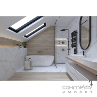 Підлоговий керамограніт Cerama Market Brilliant Carrara 60x60