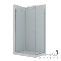 Прямокутна душова кабіна Wave Glass Bright 1200x800x2000 профіль хром/прозоре скло