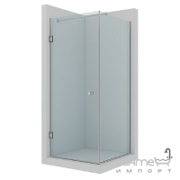 Квадратна душова кабіна Wave Glass Marin 900x900x2000 профіль хром/прозоре скло