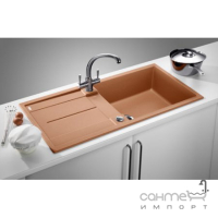 Гранітна кухонна мийка з сушкою  Blanco Metra XL 6 S Silgranit 5ХХХХХ кольори в асортименті