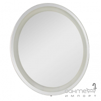 Круглое зеркало с LED-подсветкой Аква Родос Омега R-Line D-60