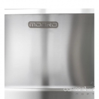 Прямокутна кухонна мийка з отвором Monro Handmade 6045 (2.7/1.0/220) нержавіюча сталь