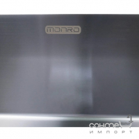 Прямокутна кухонна мийка Monro Handmade Black 6045 (2.7/1.0/220) чорна нержавіюча сталь