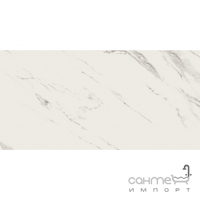 Керамогранит под мрамор Cersanit Calacatta Mistardi White Satin Rect 119,8x59,8
