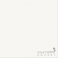 Напольная плитка моноколор матовая белая Cersanit White Satin 420x420