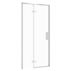 Душові двері в нішу Cersanit Larga EZZD1000455890 лівостороння, хром/прозоре скло